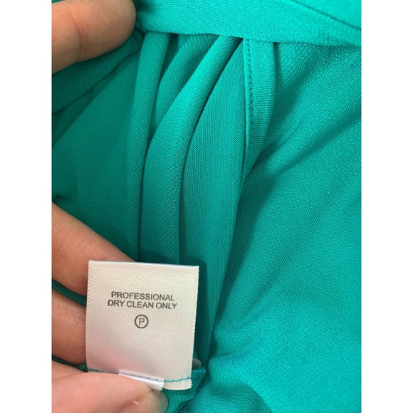 NEW Vicky Tiel Flutter Vneck Short Sleeve Wrap Dress - Picture 12 of 12